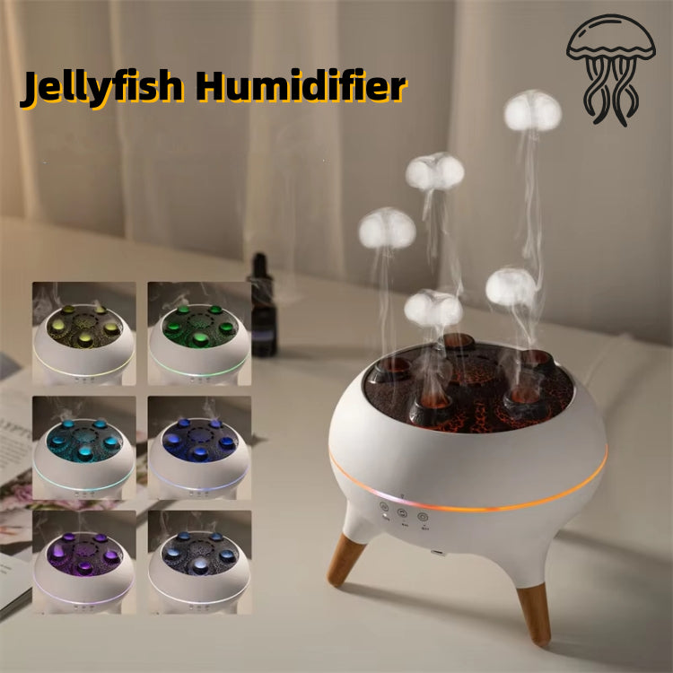 GlowXic Kinetic Jellyfish Mist Ultrasonic Humidifier & Aroma Diffuser