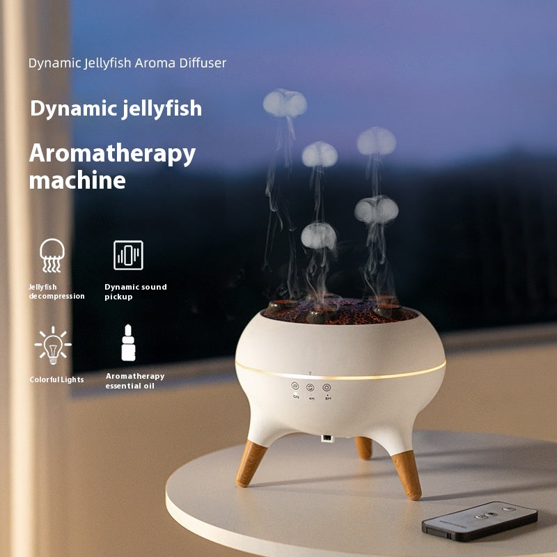 GlowXic Kinetic Jellyfish Mist Ultrasonic Humidifier & Aroma Diffuser