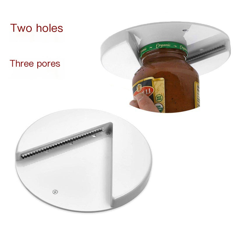 Under Cabinet Lid Jar Opener for Weak Hands and Seniors with Arthritis
