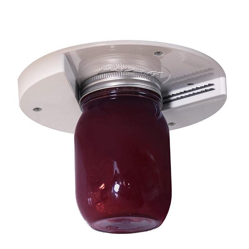 Under Cabinet Lid Jar Opener for Weak Hands and Seniors with Arthritis