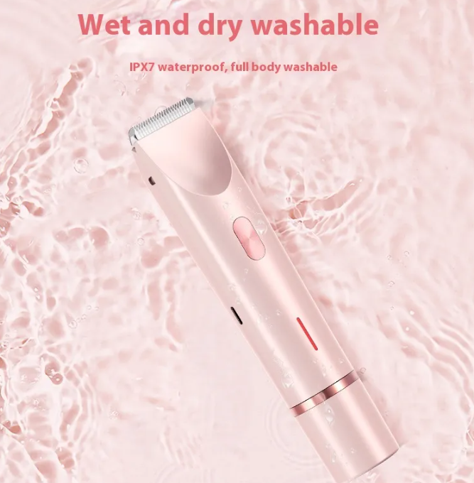 SilkSmooth™ 2-in-1 Waterproof Electric Bikini Trimmer & Body Shaver