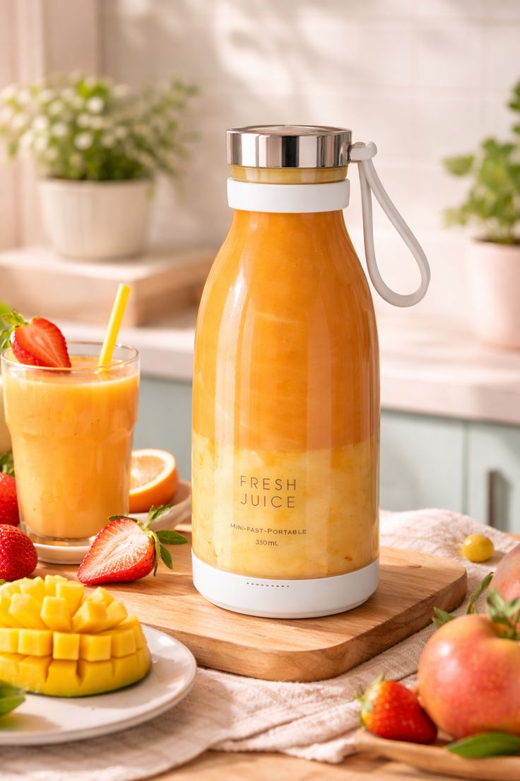Portable Electric Juicer Blender