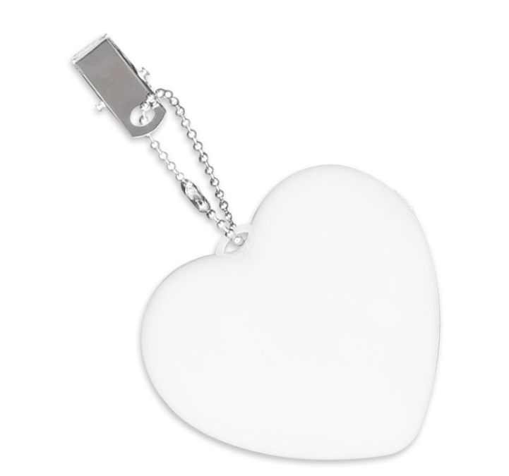 GlowXic Heart Touch Sensor LED Handbag Light – Portable Bag Charm Light