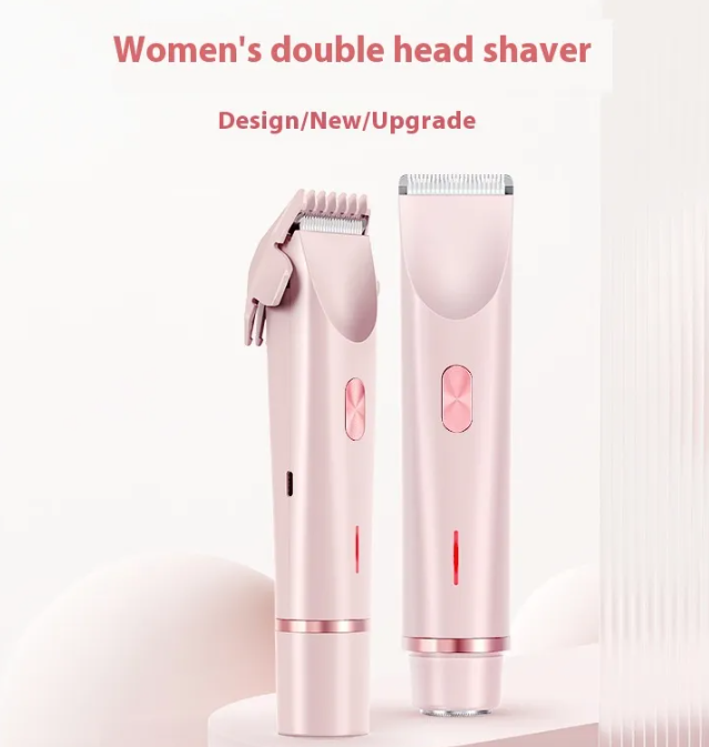 SilkSmooth™ 2-in-1 Waterproof Electric Bikini Trimmer & Body Shaver